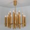 Large Brass Chandelier or Sputnik by Angelo Brotto for Esperia Italia, Image 6