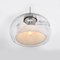 Hand Blown Glass Pendant Lights from Doria, Germany, 1970s, Set of 2 11