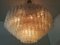 Ballroom Chandeliers with 130 Blown Glass Tubes, Set of 2 7