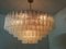 Ballroom Chandeliers with 130 Blown Glass Tubes, Set of 2 6