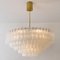 Ballroom Chandeliers with 130 Blown Glass Tubes, Set of 2 13