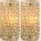 Massive Murano Wall Light Fixtures from Hillebrand, 1960s, Set of 2, Image 2