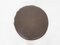 Cognac Leather Round Ottoman, Immagine 6