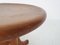 Scandinavian Solid Teak Stool, 1960s, Imagen 6