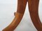 Scandinavian Solid Teak Stool, 1960s, Image 3