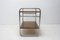 Bauhaus Chromed Side Table in Oak, 1930s, Imagen 11