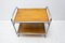 Bauhaus Chromed Side Table in Oak, 1930s, Immagine 8