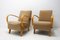 Bentwood Armchairs by Jindřich Halabala for UP Závody, 1950s, Set of 2, Immagine 3