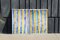 Refreshing Gelato Grid, Vivid Tones Painting, Diptych, Cabin Beach, 2021 8
