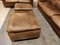 Vintage Leather DS66 Sofa Set by De Sede, 1970s, Set of 4, Image 7