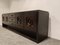 Large Black Brutalist Credenza, 1970s 3