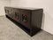 Large Black Brutalist Credenza, 1970s, Image 2