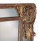 Regency Style Gold Foil Hand Carved Wooden Rectangular Mirror, 1970s 3