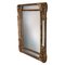 Regency Style Gold Foil Hand Carved Wooden Rectangular Mirror, 1970s, Immagine 2