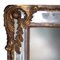 Regency Style Gold Foil Hand Carved Wooden Rectangular Mirror, 1970s, Imagen 4