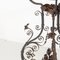 Antique Wrought Iron and Copper Plant Stand, Image 3