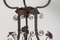 Antique Wrought Iron and Copper Plant Stand 10