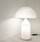 Atollo Table Lamp in Glass by Vico Magistretti for Oluce, Italy, 1990s 2
