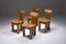 Italian Dining Chairs from Mobilgirgi, Italy, 1970s, Set of 4 2