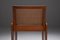 Italian Dining Chair in Walnut with Cane Seating, Image 11