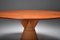 Italian Design Oval Mid-Century Modern Dining Table on a Rattan Base 8