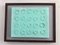 Sandra Salamonová, 20 Green Dots, 2020, Acrylic on Canvas Painting, Framed 1