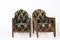 Art Deco Club Chairs, 1930s, Set of 2, Immagine 3