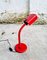 Red Gooseneck Desk Lamp from Targetti Sankey, Italy, 1970s, Image 6