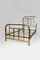 French Art Deco Brass Bed, 1920s, Immagine 1