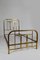 French Art Deco Brass Bed, 1920s, Immagine 2