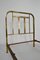 French Art Deco Brass Bed, 1920s 3