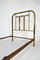 French Art Deco Brass Bed, 1920s, Immagine 4