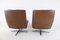 Brown Leather Chairs from Carl Straub, 1960s, Set of 2 22