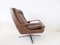 Brown Leather Chairs from Carl Straub, 1960s, Set of 2, Image 16