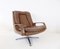 Brown Leather Chairs from Carl Straub, 1960s, Set of 2 20