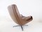 Brown Leather Chairs from Carl Straub, 1960s, Set of 2, Image 17