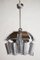 Chrome Pendant Lamp Attributed to Goffredo Reggiani, 1970s, Imagen 1
