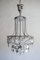 Italian Chrome Chandelier Attributed to Oscar Torlasco, 1970s 2