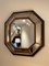 Octagonal Cushioned Mirror, 1940s 2