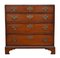 Georgian Mahogany Chest of Drawers with Caddy Top, 1800s 7