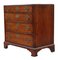 Georgian Mahogany Chest of Drawers with Caddy Top, 1800s, Immagine 6