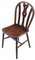 Elm and Beech Kitchen Dining Chairs, 1900s, Set of 4 7