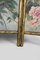Belle Epoque Folding Screen in Gilded Carved Wood with Naturalist Paintings, 1880s 14