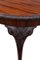 Carved Mahogany Circular Side or Center Table, 1910s 4