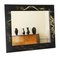 Japanese Black Lacquered Wall Mirrors, 1910s, Set of 2 1