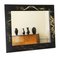 Japanese Black Lacquered Wall Mirrors, 1910s, Set of 2, Image 1