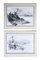 Antique Japanese Ink and Watercolour Paintings, 1910s , Set of 2 6