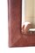 Large Brown Leather Overmantle or Wall Mirror from Hoste Arms, Burnham Market, Immagine 5