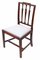 Georgian Mahogany Dining Chairs, 1820s, Set of 6, Image 1