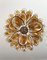 Vintage Italian Amber Murano Glass Chandelier, 1980s 6